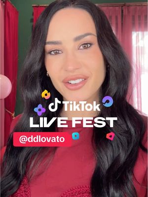 countdown to TikTok #LIVEFest2025! @Demi Lovato joins your fave creators to honor this year’s top LIVE stars ⭐