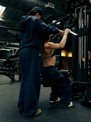 me and @bree ୨୧ are taking over<3 matching fits from 👇🏼 @DFYNE code | FOX🫐 #gymedit #dfyne #gymcouple #couples #gym 