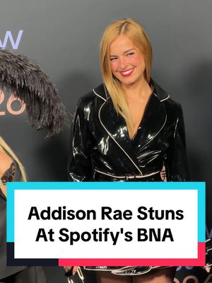 @Addison stuns at Spotify’s 2026 Best New Artist party in Los Angeles. 