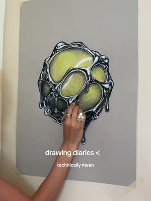 At the start of this year I set a goal to host my first solo art exhibition, so consider this piece the first step! Inspired by tennis season and @Nike, because Melbourne feels SO electric right now 🎾✨ #artist #soloexhibition #tennis 
