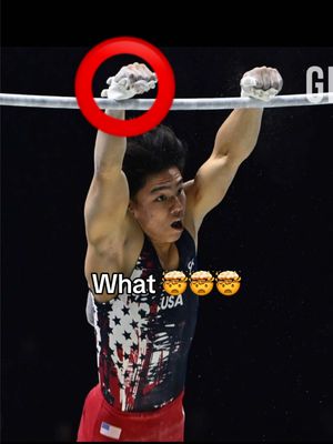 No handed catch 🤯#gymnastics #gymnast #olympics #sports #olympic    @Asher Hong 
