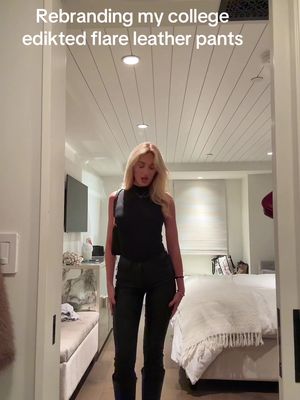 Whoever said in the comments to tuck them into high boots, thank you 