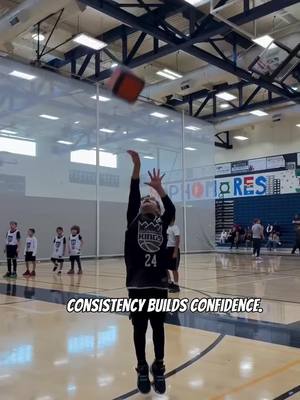 Building basketball shooting confidence with missed, adjustments and daily reps.  #basketballworkout #basketballtraining #basketballshooting 