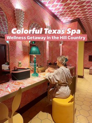 ✨A colorful new wellness escape in Texas Wine Country ✨ Tucked into the Texas Hill Country in Dripping Springs, @Camp Lucy just debuted their newest (and dreamiest) addition — @Folklore Spa 🌈🌿 A design-forward wellness retreat that’s been more than 4 years in the making, thoughtfully curated by owners and antique collectors Kim and Whit Hanks. This vibrant spa elevates the Camp Lucy experience with a full luxury wellness vibe — created for relaxation, restoration, and connection ✨ What spa guests can enjoy: 🧖‍♀️ Sauna 🏊 Pool + oversized hot tub 🧘 Meditation room 🤸‍♀️Wellness classes starting this spring — including aerial yoga & sound baths 💦 Plans for floating sound baths in their heated pool 🥗 Food service coming soon in the spa lobby Each treatment room is inspired by a different country from around the world and features handmade tiles in bold colors and patterns — every space feels like a work of art 🎨 ✨ Treatments include: 💆 Facials using Natura Bissé + Irene Forte skincare 🌅 Signature massages like Golden Hour & Tranquil Current 💫 Treatments range from $215–$440 🕯️ Half-day and full-day spa packages available 🛏️ Extend your stay: Stay overnight in one of Camp Lucy’s cozy suites or cottages with sweeping Hill Country views 🌄 The new Folly Rooms are just as colorful and located steps from the spa — making it an easy, walkable retreat ✨ If you’re craving a wellness getaway that blends thoughtful design, luxury treatments, and Hill Country beauty… this one belongs at the top of your Texas staycation list 🌿💫 #TexasTravel #TexasSpa #TexasHillCountry #SpaResort #DrippingSprings 