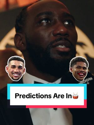 The predictions for Teofimo Lopez vs Shakur Stevenson are in🥁 #teofimoshakur #terencecrawford #shakur #teofimolopez #matchroomboxing 
