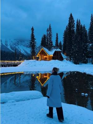 Emerald Lake Lodge, Canada  One of the most picturesque spots in Canada 