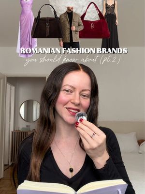 Réponse à @maria🇷🇴🇩🇪  Let’s talk about Romanian fashion (pt.2) 🇷🇴 Quoted brands: @MURMUR, @Musette Official, @Maria Lucia Hohan, @ANNA CORI, Nissa, De Ionescu All pictures belong to their owners.  #romania #fashion #brands #reccomendation #shopping 