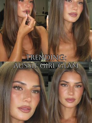 AUSSIE GIRL GLAM on gorg @Dekota Thompson Let’s do it together!  Let me know if you want the product list? I’ll write it out #aussiegirlmakeup #creambronzer #lattemakeup 