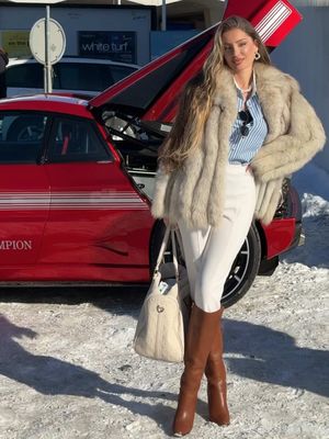 I.C.E. St. Moritz 2026🇨🇭 Not just cars. A statement. A lifestyle ⚜️ International Concours of Elegance - A celebration of classic and contemporary automobiles on the frozen Lake ❄️ #stmoritz #ice #cars #elegant #carlifestyle 