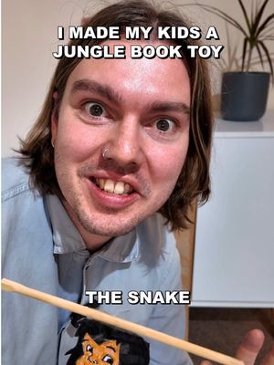 homemade jungle book toy for my kids using only recycled objects!