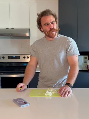 Cutting Onions.