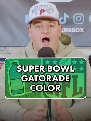 What color will the Gatorade be at the Super Bowl? #SuperBowl #nfl #gatorade 
