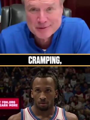 Bill Self updated Jeff Goodman postgame on Darryn Peterson 👀 "His quad just started cramping. And once it starts, it's hard for him to come back. He's done everything he's supposed to. I think this time might've been because of conditioning" #fypシ゚ #basketball #fyp #NBA #ncaa 