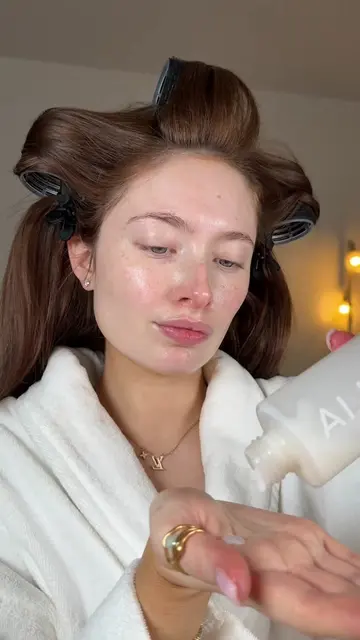 Skin prep 🤍☁️🪞 #grwm #skincare 