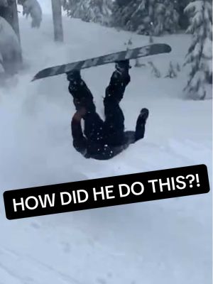 HOW DID HE DO THAT? 🤯🤯🤯 @FanDuel  #snowboard  #snowboarding  #trick 