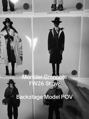 Take a peek backstage at the #MonclerGrenoble FW26 show.