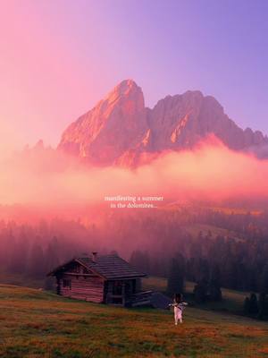 summer in the dolomites is unmatched.. 🥹💘 #dolomites 