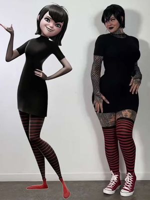 Goth Dracula 🦇  #mavis #mavisdracula #maviscosplay 