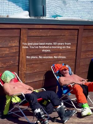 Living la dolce vita  #aura #bro #skiing 