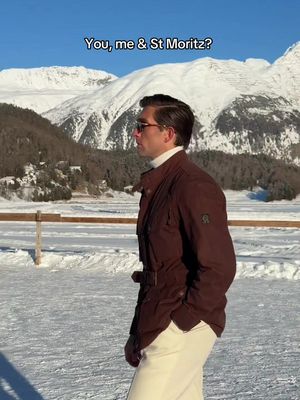 This and a hot brunette >>> #stmoritz #theice #luxury #mensfashion 