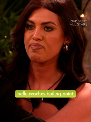 “Three days!” The series 5 in Belle jumped out and she is not having any of it 😱 #LoveIsland #AllStars  @bellehassan