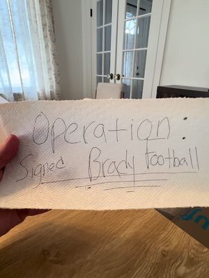 This is @Tommy Guarino’s Super Bowl. SIGNED TOM BRADY FOOTBALL plus a bunch of other heaters are up for grabs. Place 4 Gopuff orders from now through Saturday, February 7th and they could be yours.