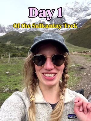 Day 1/4 on the Salkantay Trek 🏔️ 📍 Distance: 20 km 📈 Highest point: Salkantay Pass (4,650 m) 🥵 Hardest day of the trek Day one was no joke. It was steep and the altitude made everything so much harder.  But it was also one of the most unique days. We started with the unreal turquoise waters of Humantay Lake, climbed past glaciers, and gazed up at the largest mountains I’ve ever seen! Have you ever considered hiking the Salkantay in Peru?  @mapo_tapo  #salkantaytrek #travelperu #adventuretravelblogger 