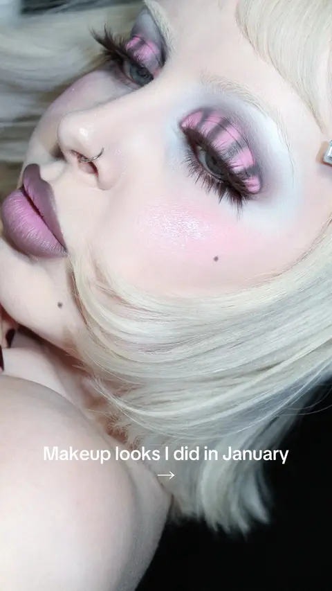 Not as many as I wanted but between my dog being sick and work so busy, I’m happy 💓 #creativemakeup #cleangirlmakeup 