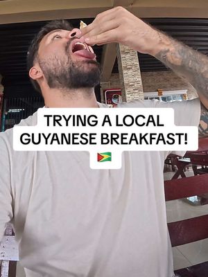 🇬🇾 The sunny & sweet roti shop is a must try when in Georgetown and looking for a good local breakfast! 😮‍💨 #travel #guyana🇬🇾 #guyanatiktok🇬🇾 #traveltok #guyana 