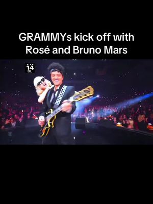 #GRAMMYs kick off with Rosé and Bruno Mars