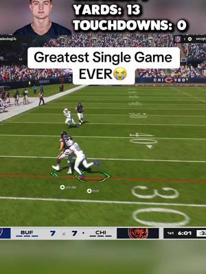 The Greatest Single Game Performance You’ll Ever See #madden #madden26 #gaming #thegoosetv #fyp 
