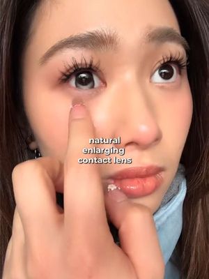 natural enlarging contact lenses @OLENS Global Official  ᯓ★ use code: ALYSHAINE10 for 10% off your purchase  #contacts #contactlenses #coloredcontacts #makeup #kbeauty 