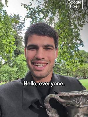 #Sponsored. With love from @Carlos Alcaraz 🧠❤️🥚🥚  #GooglePixel 