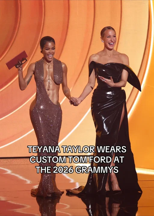 need her to drop the ab routine asap. #teyanataylor #grammys 