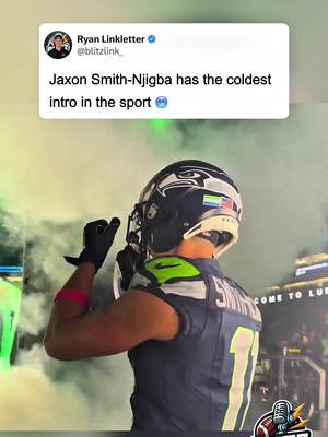 Jaxon Smith Njigba gotta have the most aura at receiver in the NFL  #seahawks #SuperBowl #nfl 