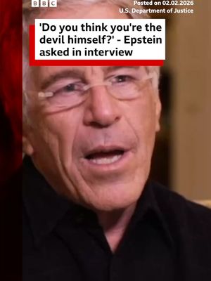 This newly released footage of Jeffrey Epstein is part of a video file - which runs for nearly two hours - showing the late sex offender facing questions from an interviewer. It has not been confirmed who is asking the questions, or when and why the footage was filmed. The video is part of millions of files released on Friday by the US Department of Justice. #JeffreyEpstein #EpsteinFiles #DOJ #US #USNews #BBCNews