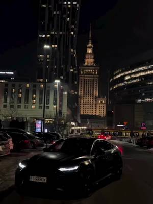 Warsaw Nights × RS7 🫣 #audi #RS7  #audiquattro  #foryuo  #viral 