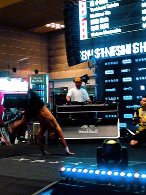 世界王者ならHYROX完走後でもバク宙できる説 #redbullroadtohyrox  #hyrox