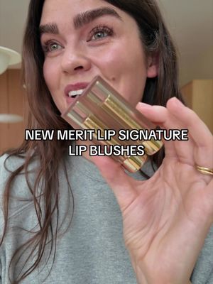 AD | I genuinely feel like @MERIT Beauty made these Signature Lip Blushes for me. Available now in 8 shades (I’m partial to Andie and Vendôme myself). #MERITPartner 