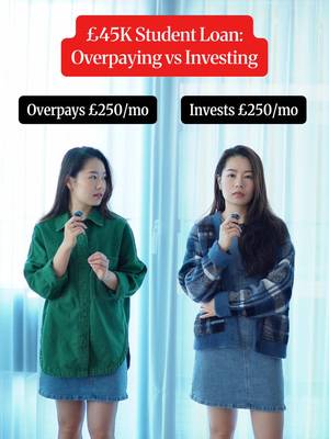 Student loan va investing, which one will turn out on top?  #fyp #invest #studentloan