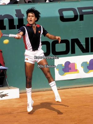 What looks like a rare aesthetic today was everyday tennis culture in the 80s. ellesse helped define that era - performance clothing that lived beyond the baseline. #rareaesthetic #ellesse #tennis #80s 