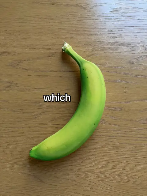 Which? And you have to choose one.