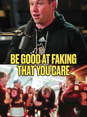 “You can be really good at faking that you care, or you can actually care.”  ASU HC Kenny Dillingham got brutally honest about what it takes to recruit in 2026. 