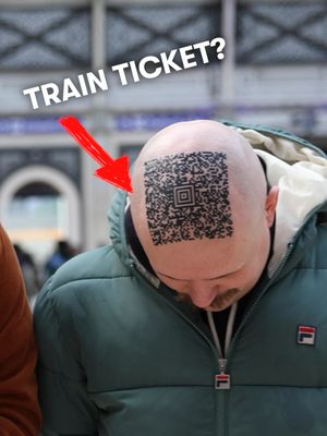i printed a train ticket on a bald man #maxfosh
