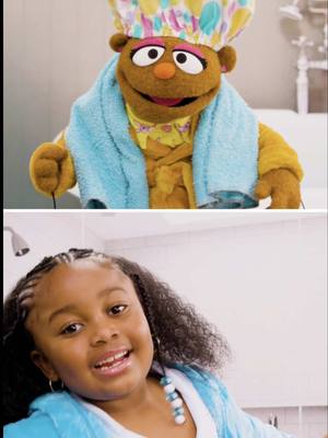 Sing along with @TherealVanVanIsBack and her Sesame Street friends as they celebrate their natural hair! What do you love about your morning hair routine? #BlackHistoryMonth - Sponsored by @Dove Beauty & Personal Care 