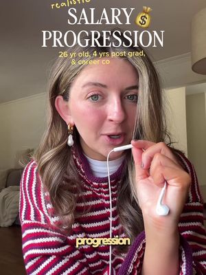 let’s talk about salary progression after college 👀 I literally LOVE seeing these salary transparency videos and wanted to share mine as someone who did not have a clear career path after graduating college… and as someone who has changed careers three times 😂 how do these numbers seem compared to your experience where you live? ##salaryprogression##salarytransparency##financialtransparency##postgradlife##fyp