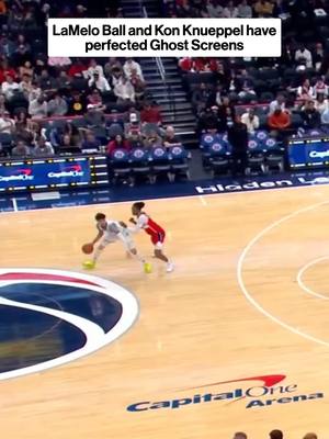 LaMelo Ball and Kon Knueppel have perfected Ghost Screens (via SnapshotKyle) #charlottehornets #NBA #nbatiktok #basketballtiktok