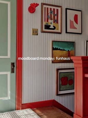 Bold stripes. Sculptural silhouettes. FunHaus = circus energy. How would you go?  #funhaus #pinterestpredicts2026 #kidsroomideas #nurserydecor #washablerug 
