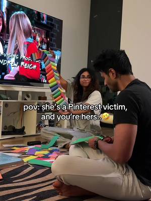 Trust me, I didn’t force him to help me🤣 #couplecomedy #birthdaydecor #pinterestinspo #pinterestdecor #browntiktok 