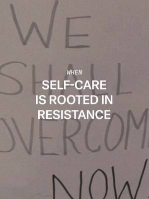 A reminder that everything is political. We love skincare as much as the next person (potentially more so), but self-care goes beyond the beauty industry. Self-care is also community care. Always. #dieuxdoc #SelfCare #historyof #everythingispolitical 